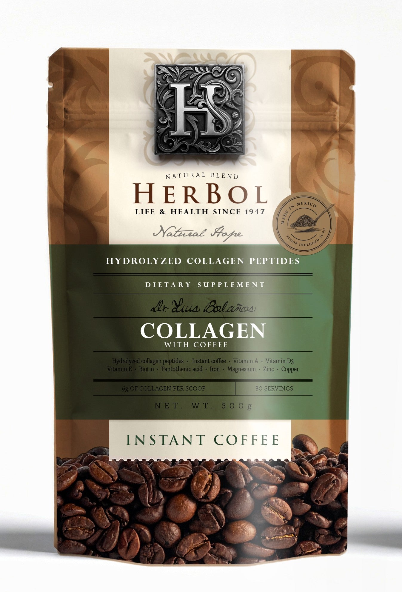 Herbol product packaging